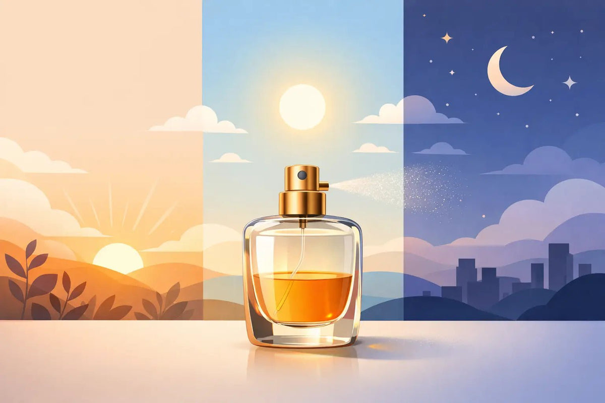 How Perfume Longevity Changes Through the Day - Muse Fragrance