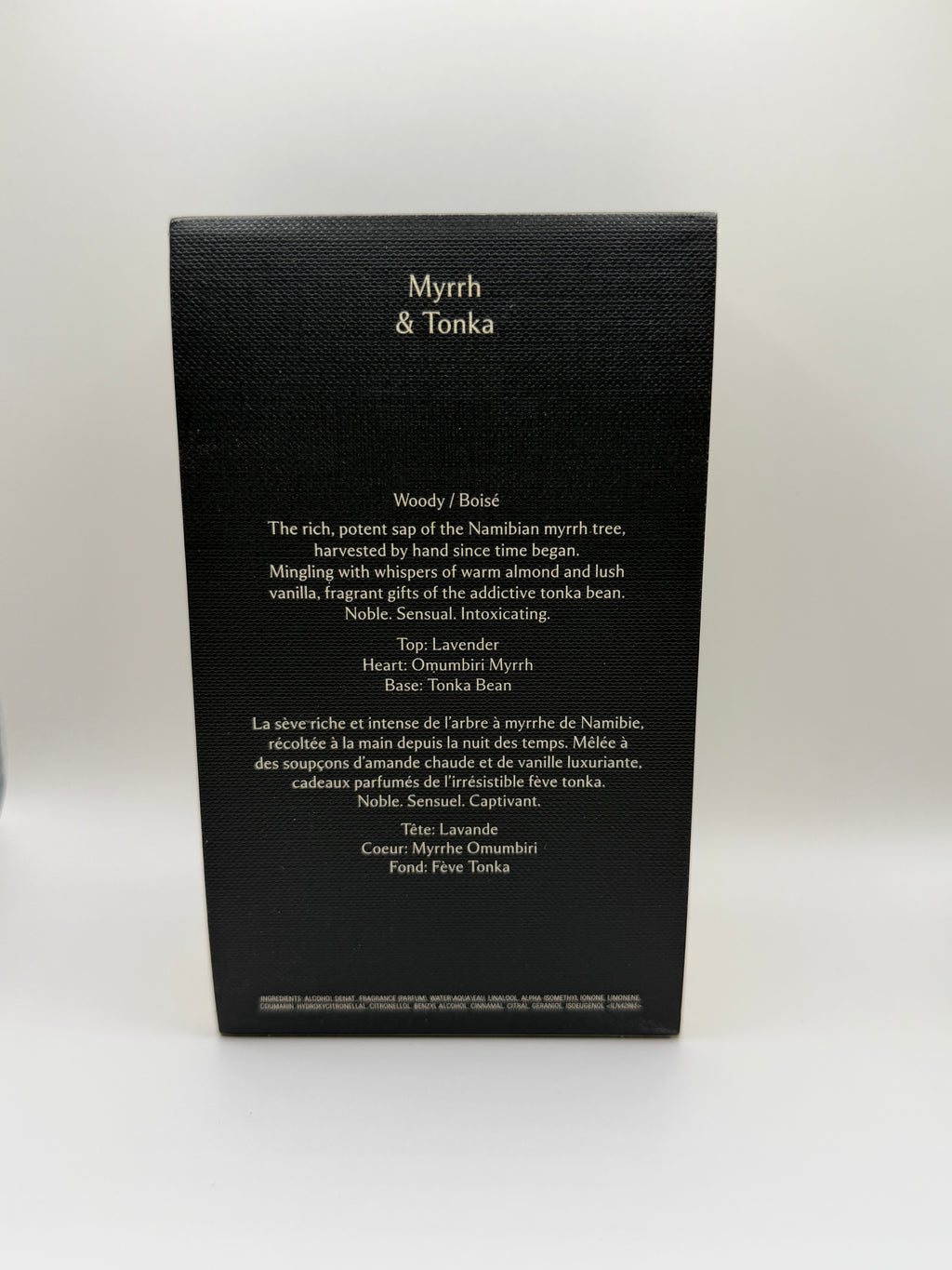 Jo Malone Myrrh and Tonka cologne intense