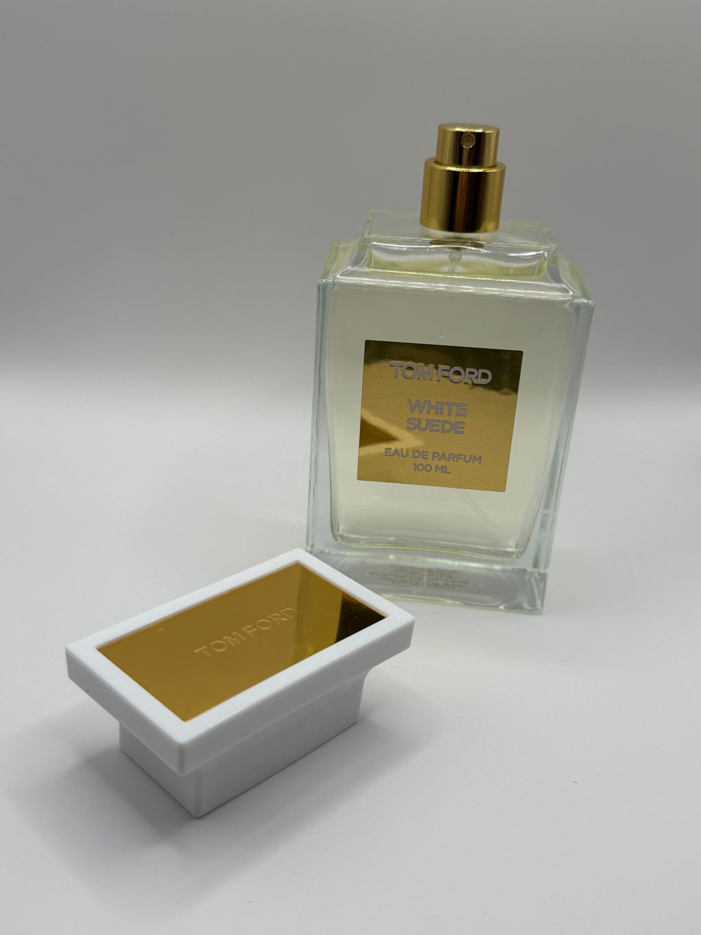 Tom Ford White Suede