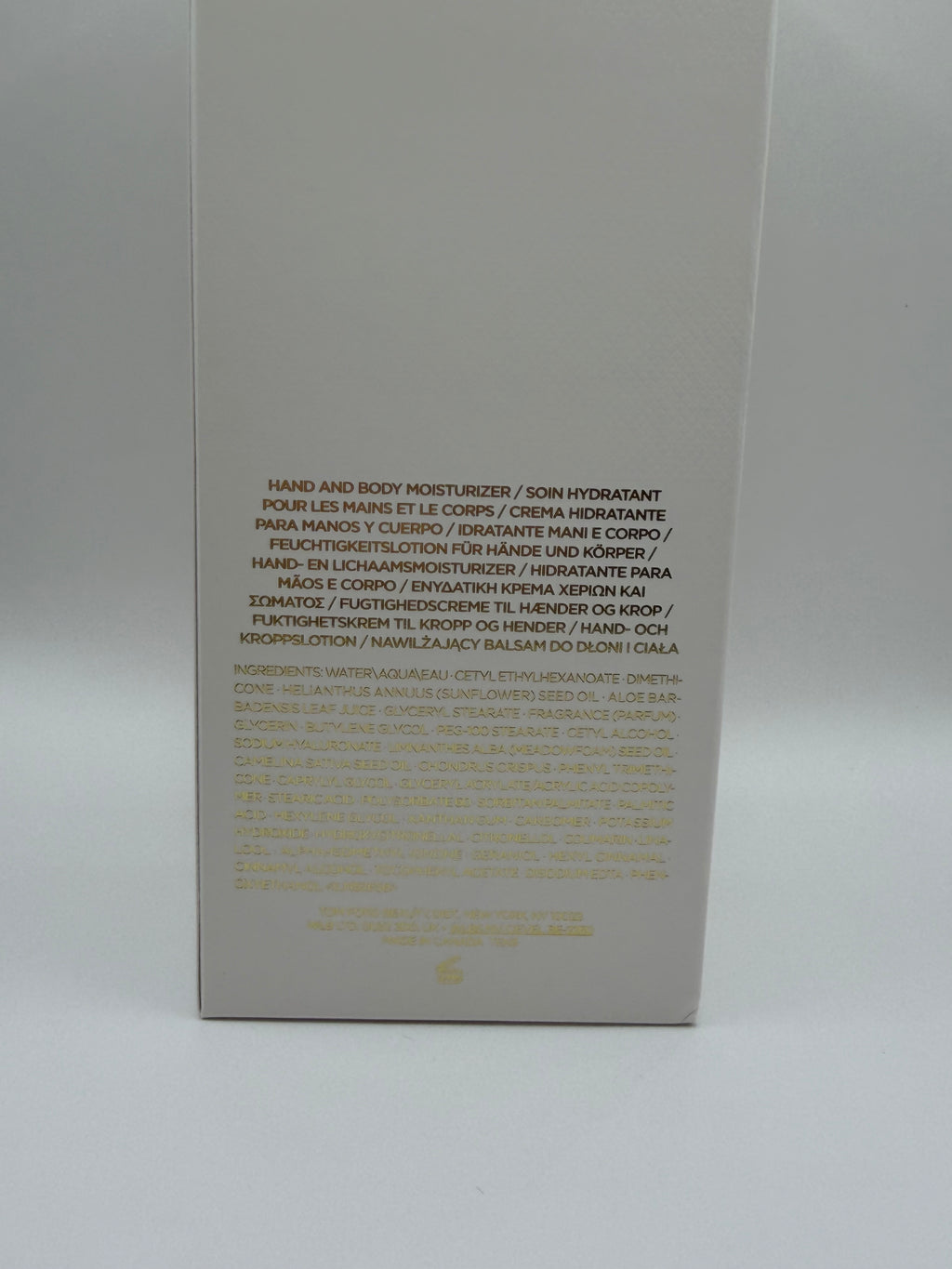 Tom Ford White Suede Hand and Body Moisturizer