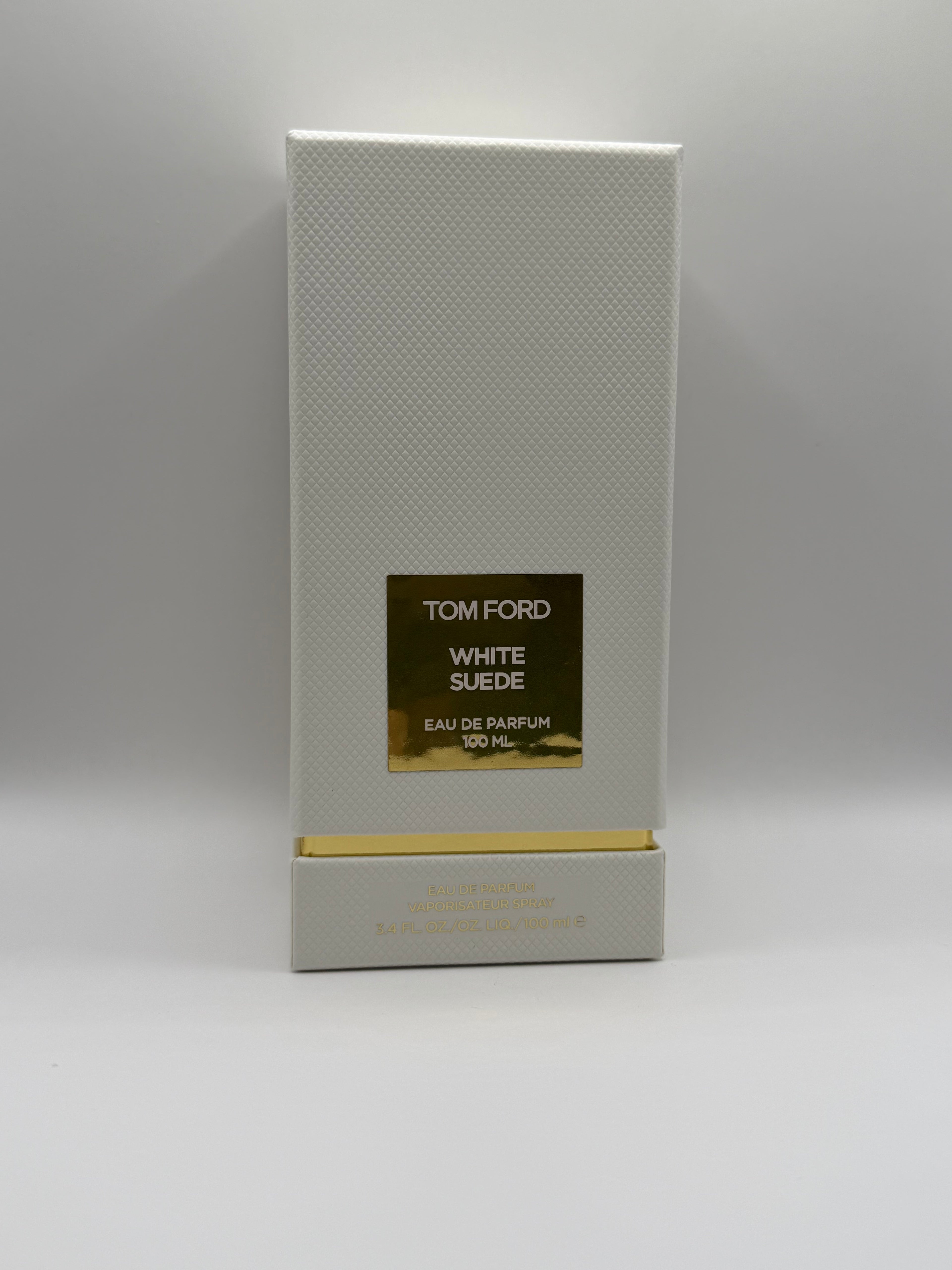 Tom Ford White Suede