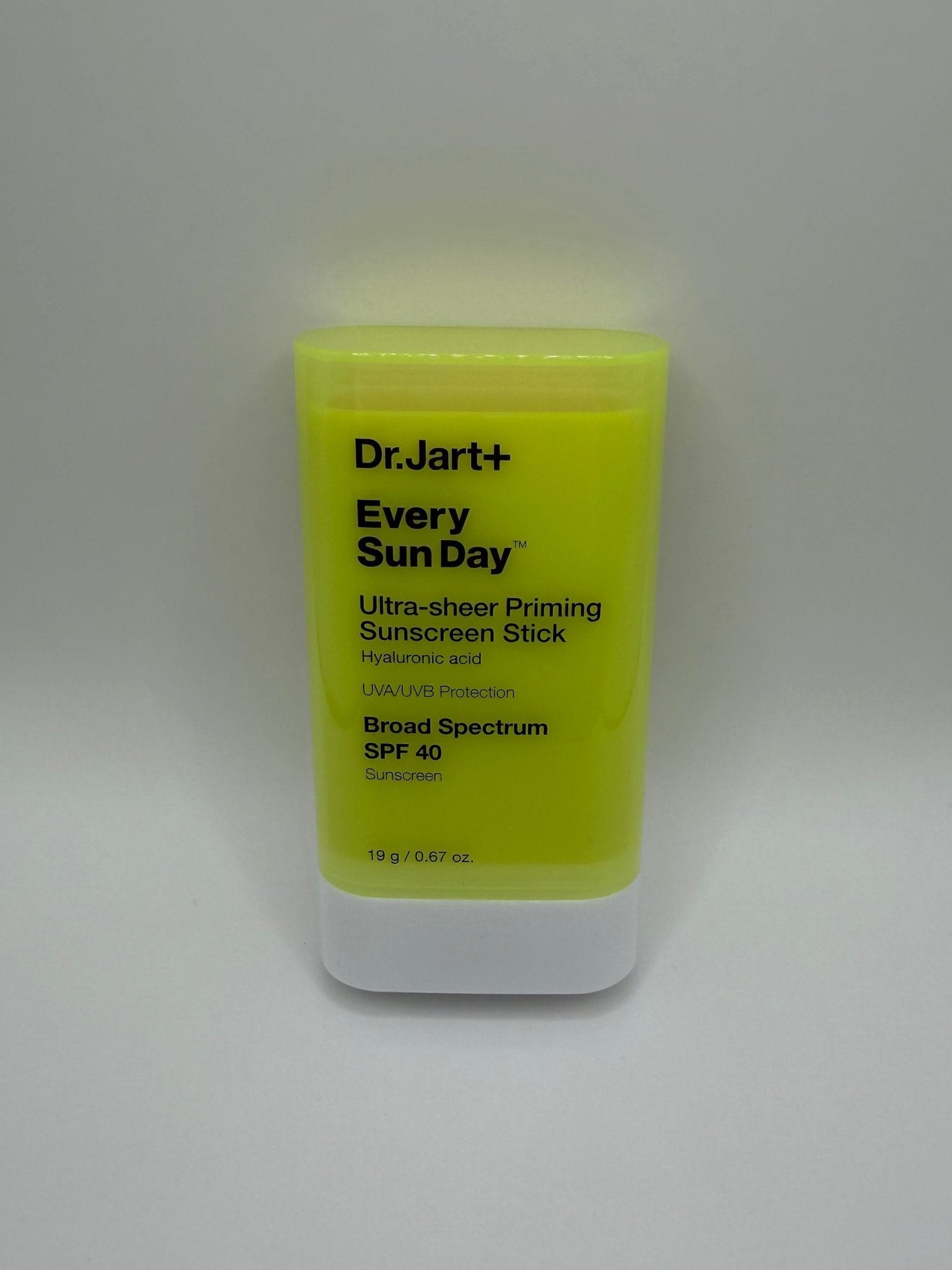 Dr Jart+ Every Sun Day ultra sheer priming sunscreen, stick with hyaluronic acid SPF 40 - Muse Fragrance