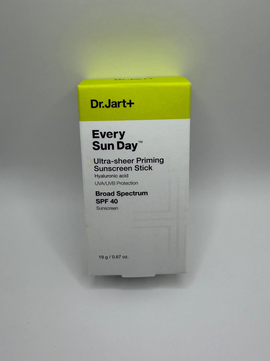 Dr Jart+ Every Sun Day ultra sheer priming sunscreen, stick with hyaluronic acid SPF 40 - Muse Fragrance