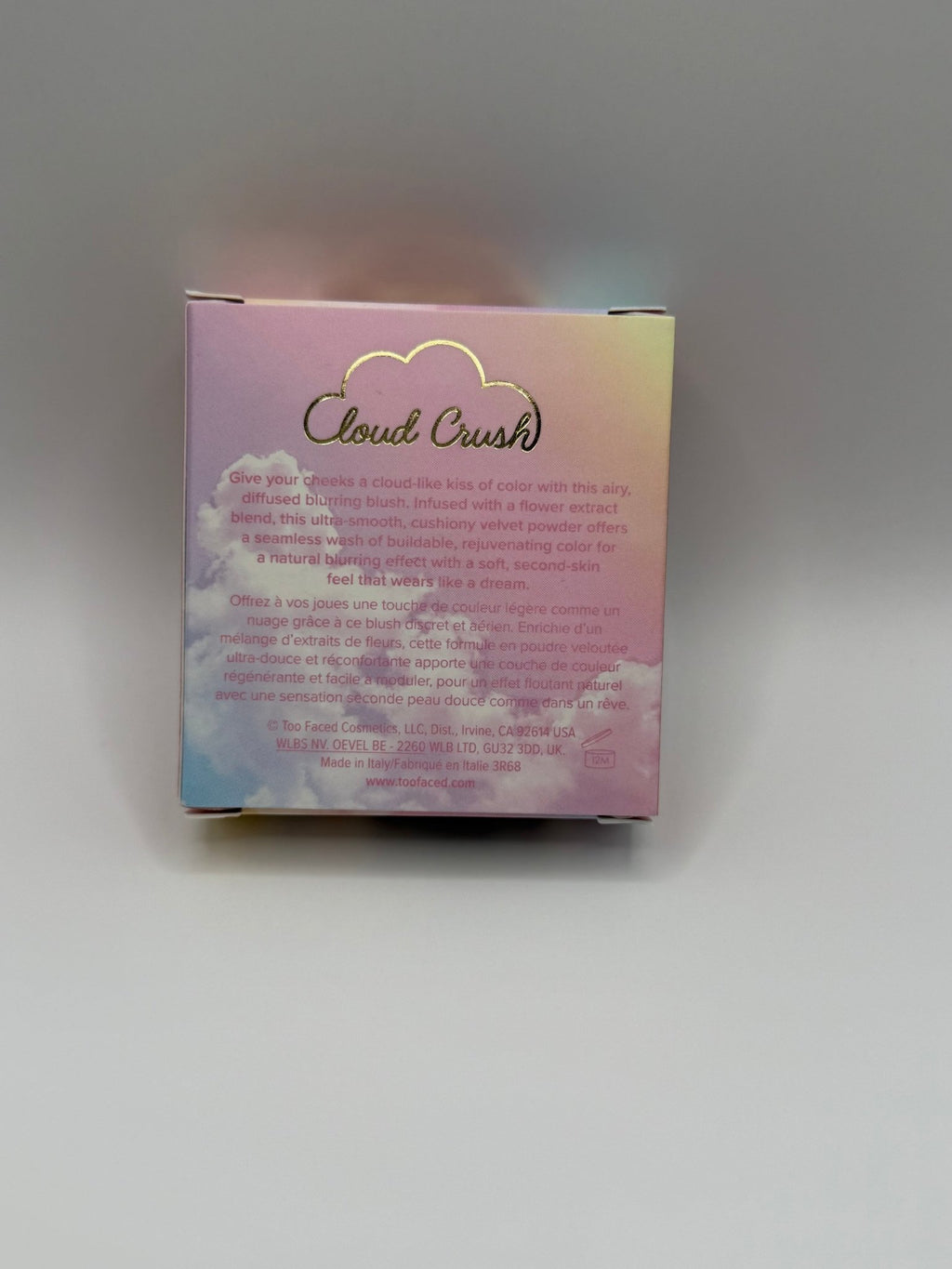 Too Faced Cloud Crush Blurring Powder Blush - Muse Fragrance