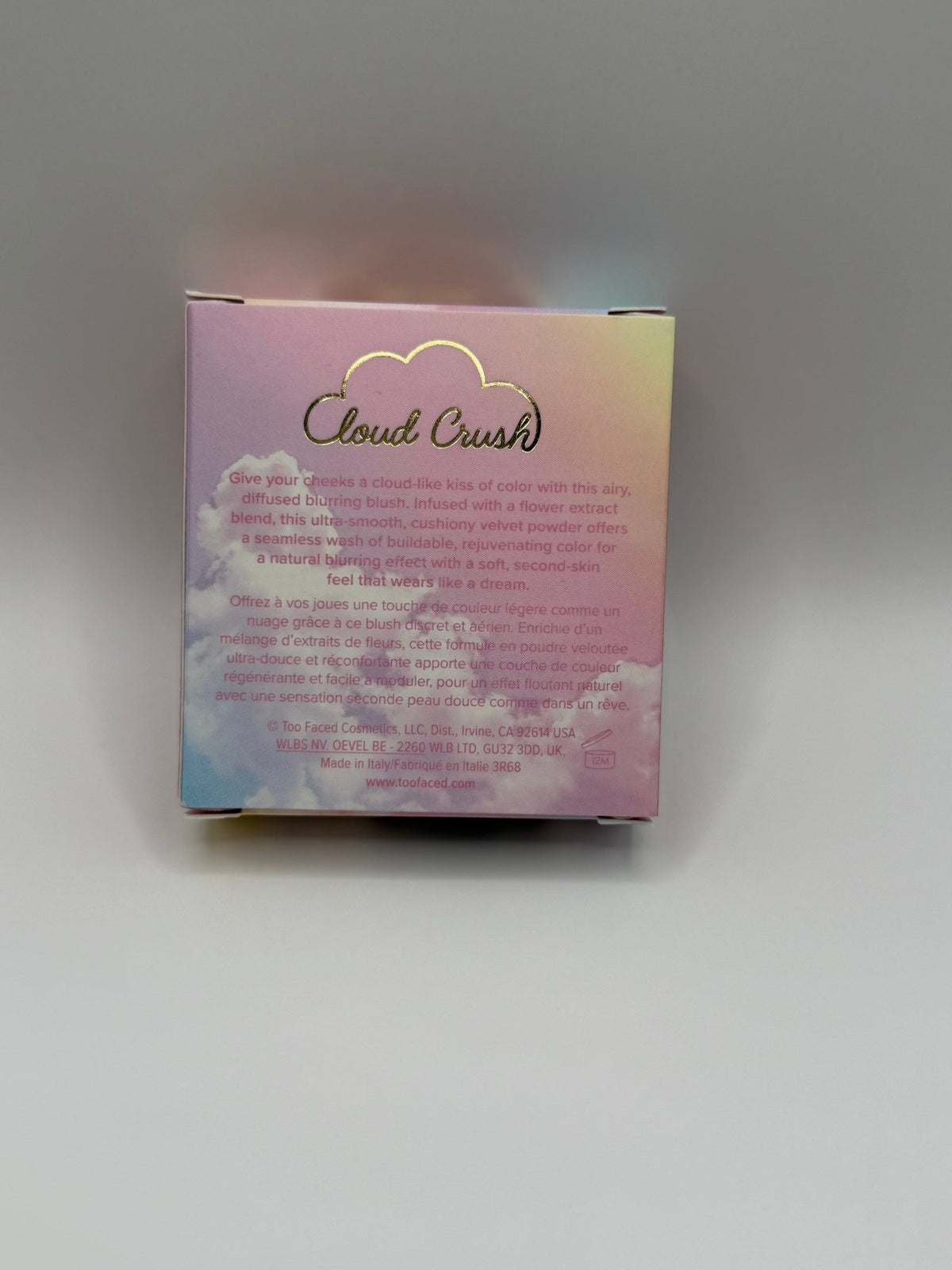 Too Faced Cloud Crush Blurring Powder Blush - Muse Fragrance